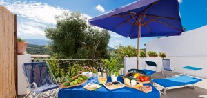 Delicacies on the terrace of La Vignaredda, TripAdvisor 2016 Certificate of Excellence
